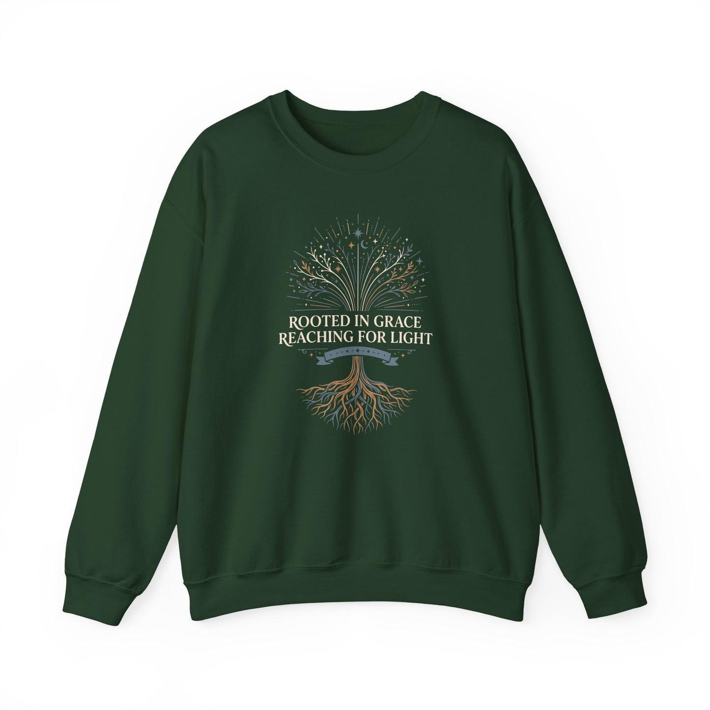 Rooted in Grace Reaching for Light  Sweatshirt