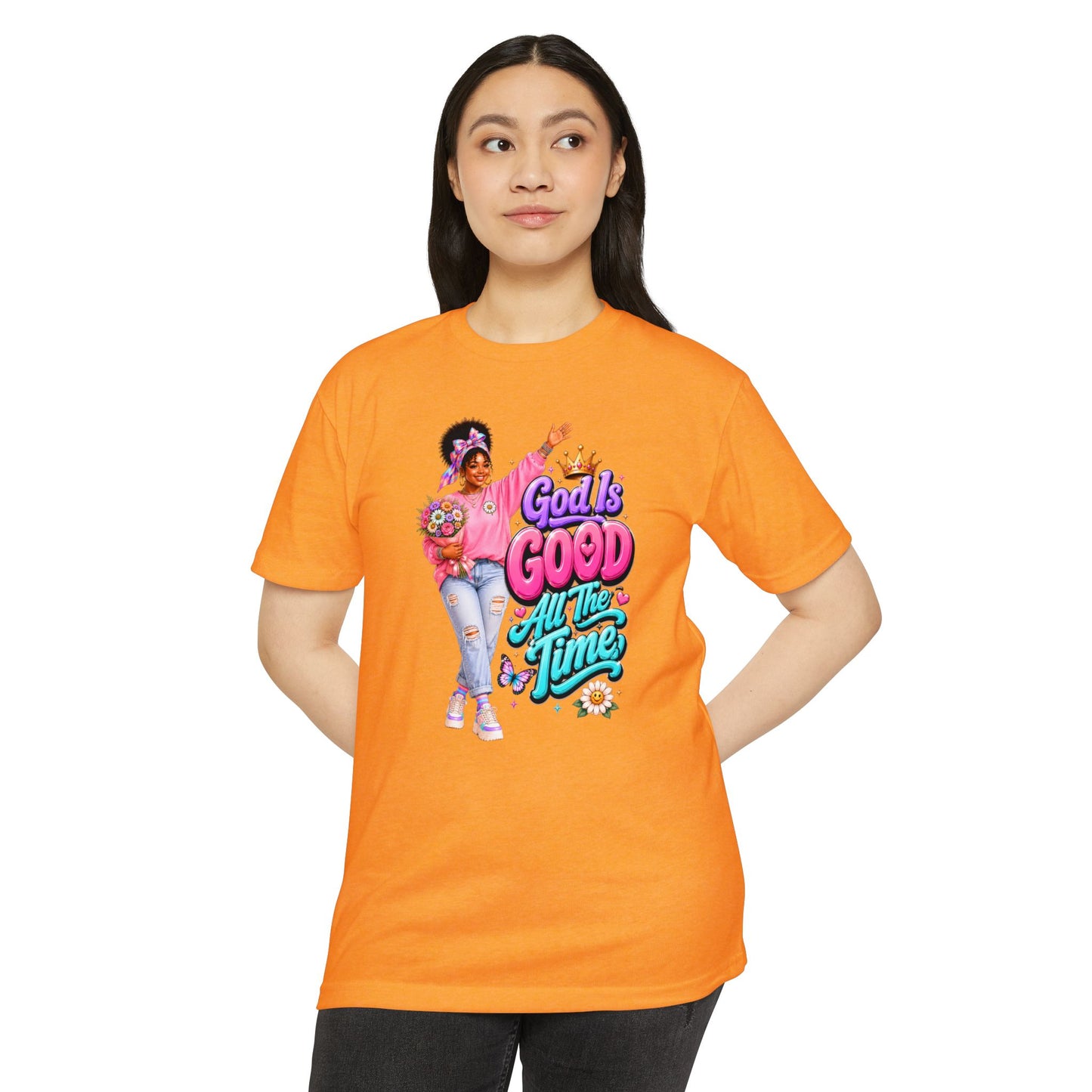 God's Good All The Time T-Shirt — Faith-Based Vintage Graphic Tee