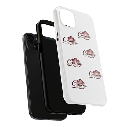 Logo Pattern Tough Phone Case — Creations Repeat Design