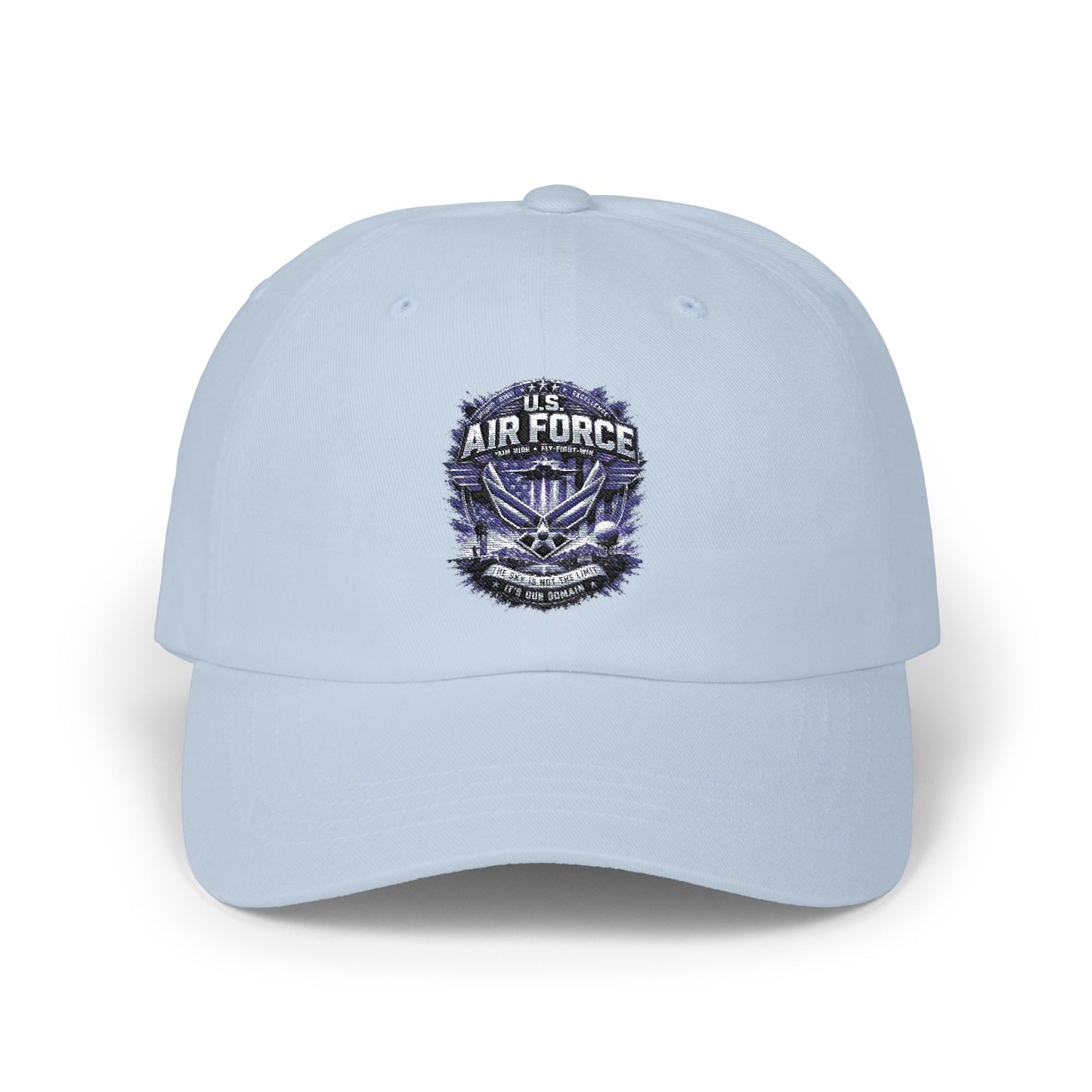 Air Force Emblem Classic Dad Cap — Vintage Military Baseball Hat