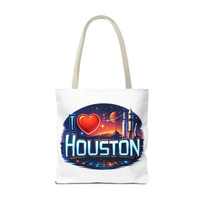 I  Houston Retro Space Tote Bag