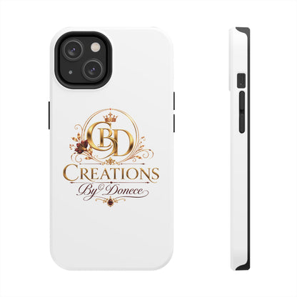 BD Creations By Donece Elegant Logo Tough Phone Case — Protective iPhone Cover