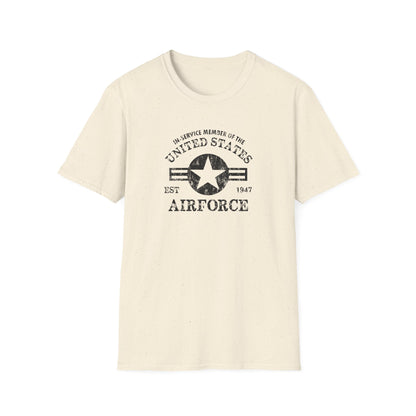In-service Mime of the United States Est 1947 Airforce T-Shirt