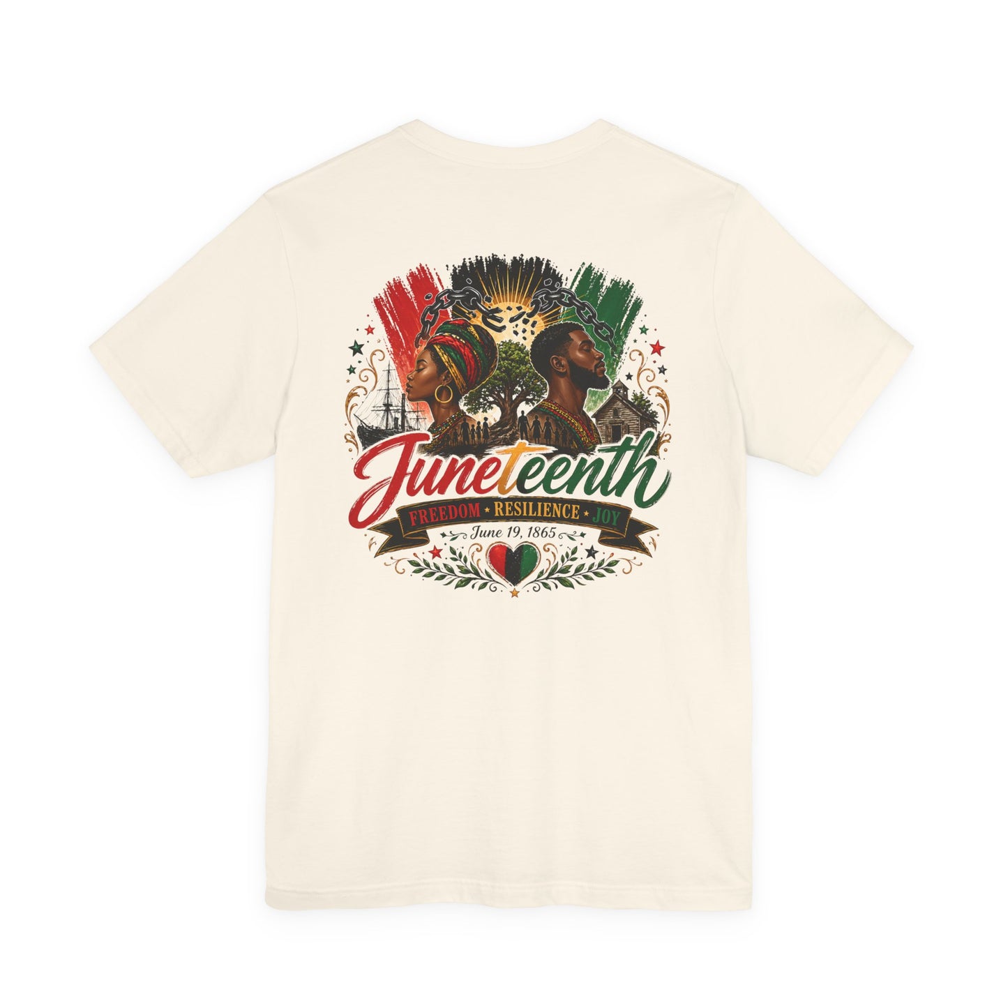 Juneteenth Celebration Tee — Freedom Resilience Juneteenth Graphic Shirt