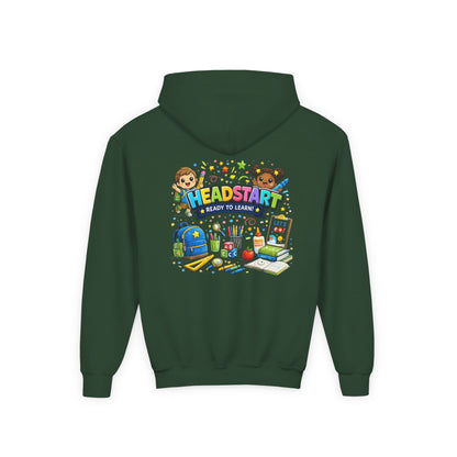 Head Start Kids Hoodie – 'Ready to Learn' Back-to-School Youth Sweatshirt