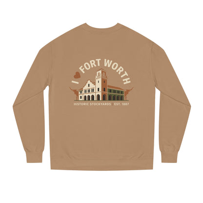 Fort Worth Historic Stockyards Sweatshirt — I  Fort Worth Crewneck
