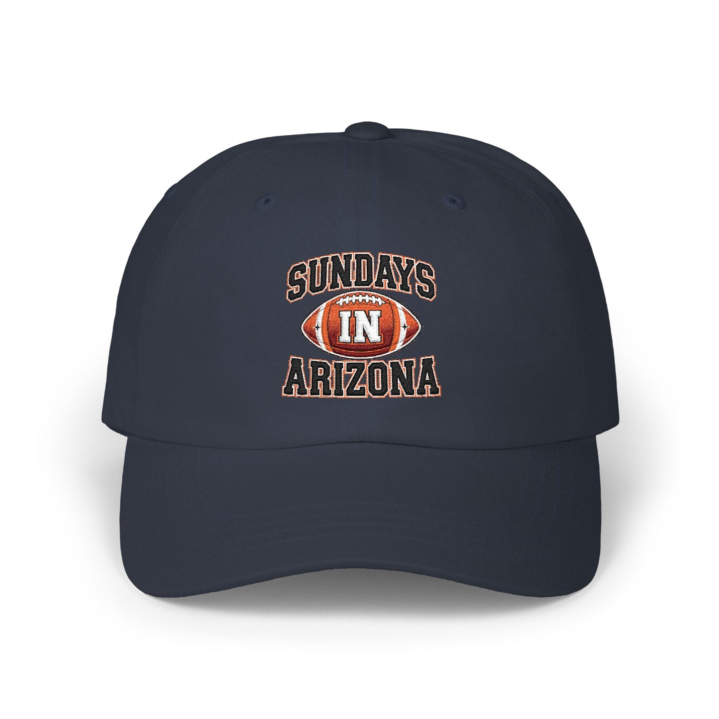 Sundays in Arizona Dad Cap – Vintage Football Embroidered Baseball Hat