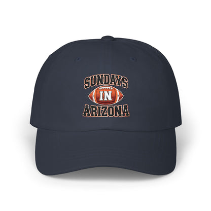 Sundays in Arizona Dad Cap – Vintage Football Embroidered Baseball Hat