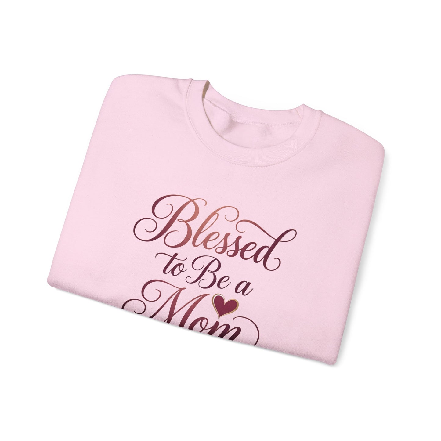 Blessed to Be a Mom Crewneck Sweatshirt