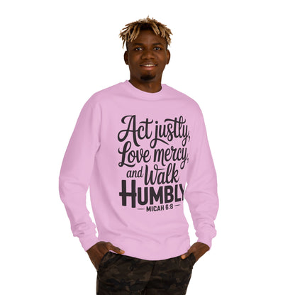 Unisex Crew Neck Sweatshirt