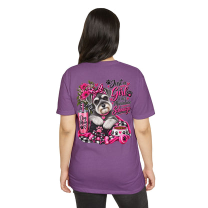 Just a Girl & Her Miniature Schnauzer T-Shirt