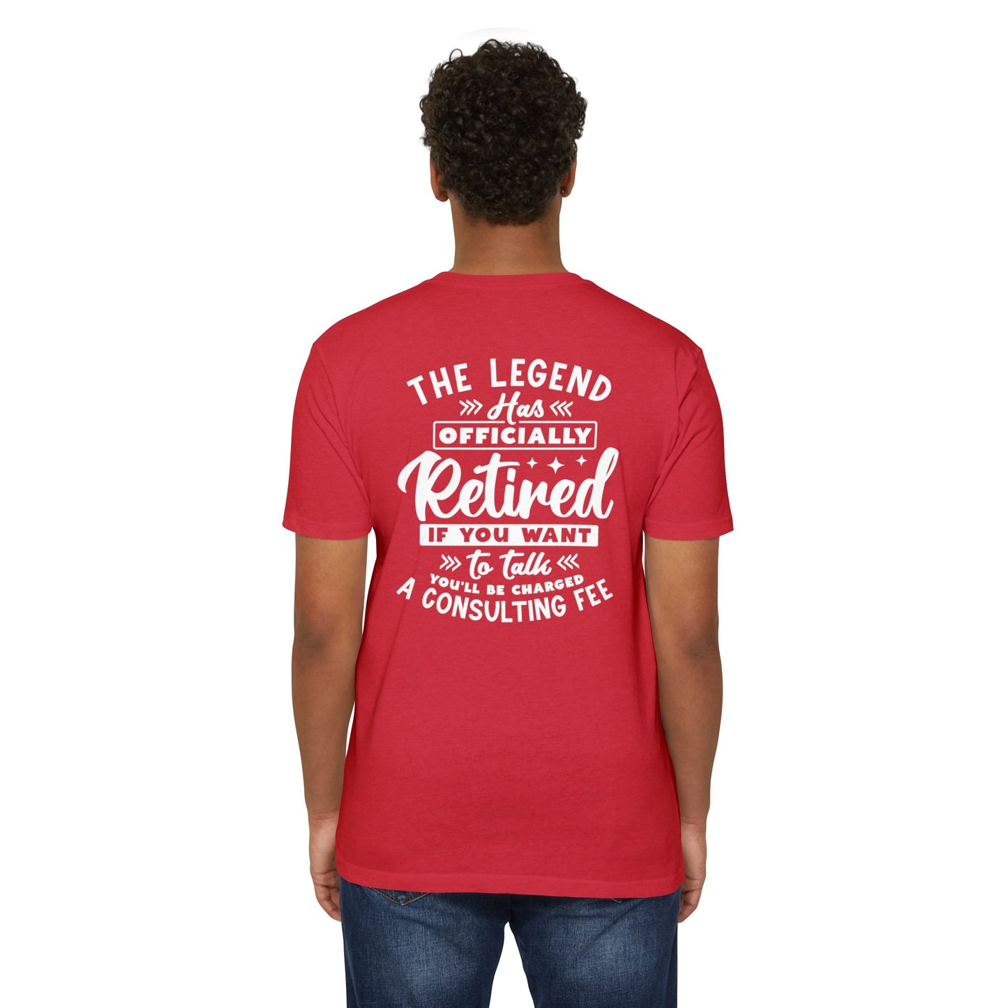 Retired Legend T-Shirt — "The Legend Has Officially Retired" Funny Retirement Tee