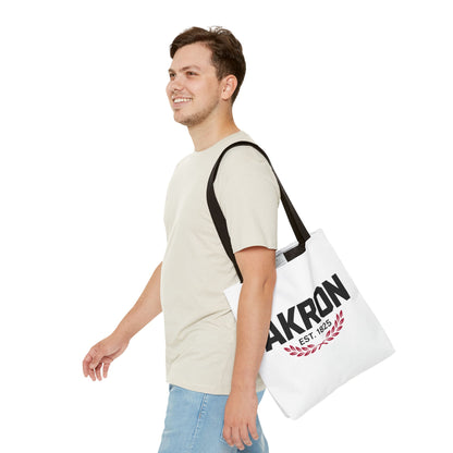 Akron Est. 1825 Tote Bag — City Pride Canvas Tote