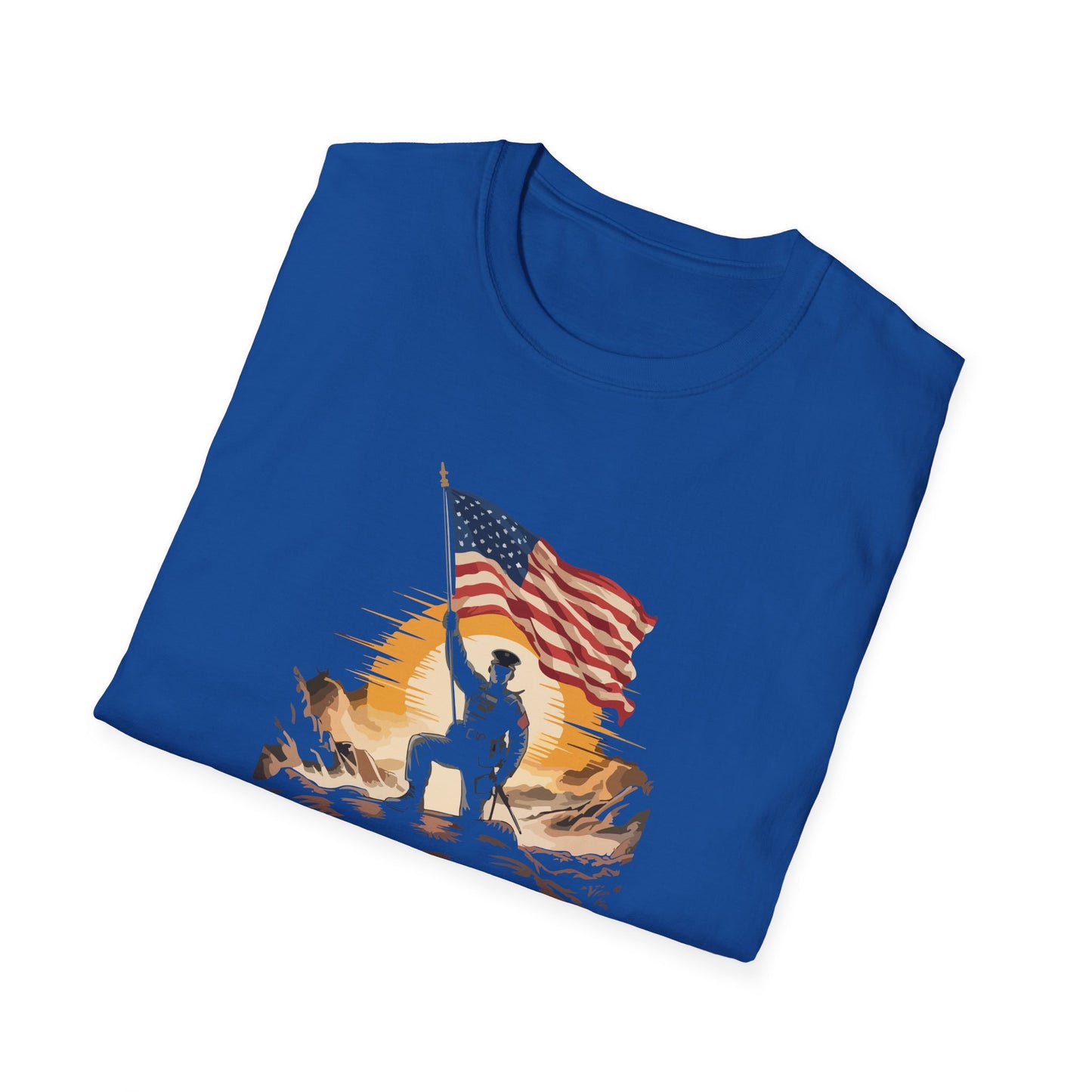 Navy Built • American Made T‑Shirt