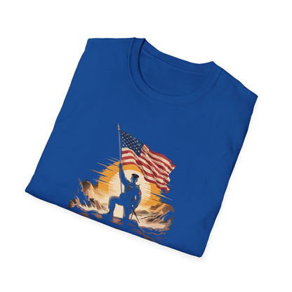 Navy Built • American Made T‑Shirt