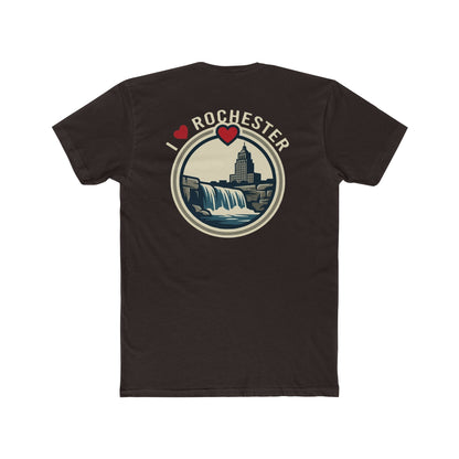 Rochester Heart Graphic Tee — I  Rochester Cityscape T-Shirt