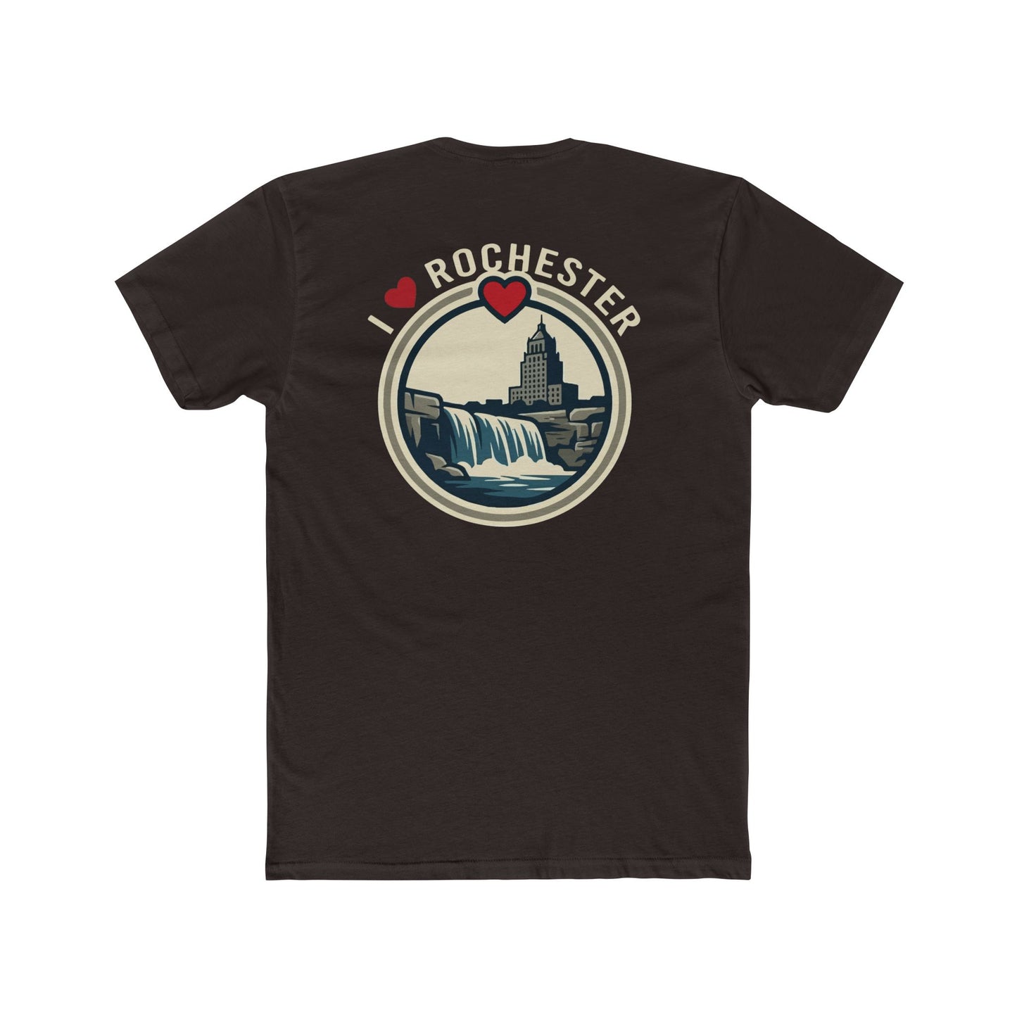 Rochester Waterfall Crew Tee — I  Rochester Graphic T-Shirt