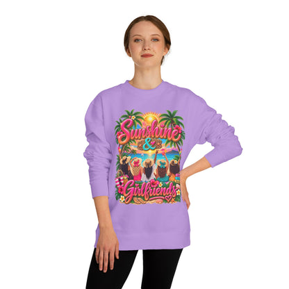 Sunshine & Girlfriends Beach Sweatshirt