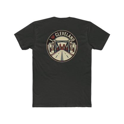 Cleveland Retro Cityscape Tee — I  Cleveland Graphic T‑Shirt