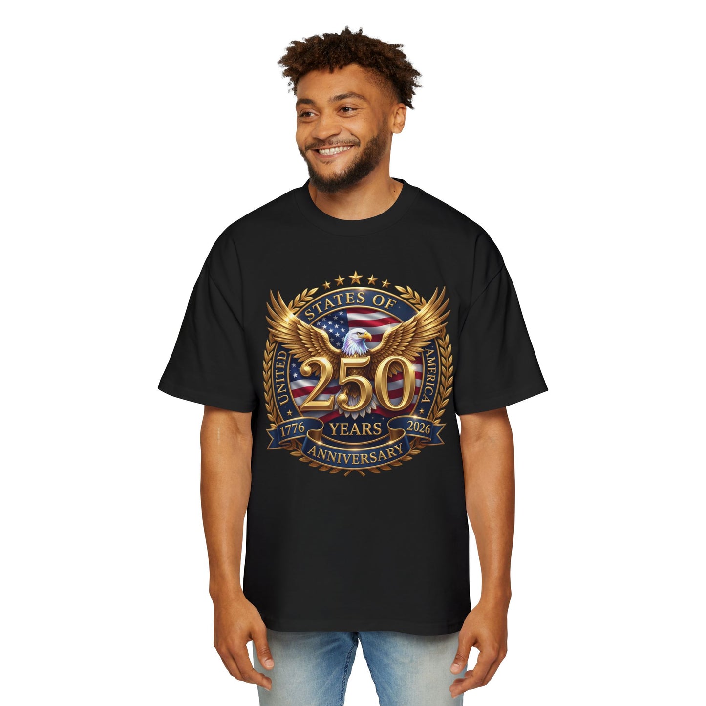 250th Anniversary Eagle T-Shirt — United States 1776–2026 Commemorative Tee