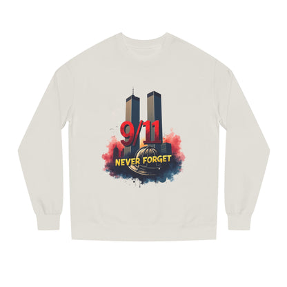9/11 Never Forget Sweatshirt — Twin Towers Memorial Crewneck
