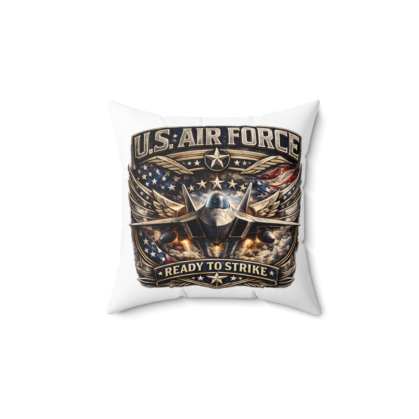 U.S. Air Force 'Ready to Strike' Decorative Pillow