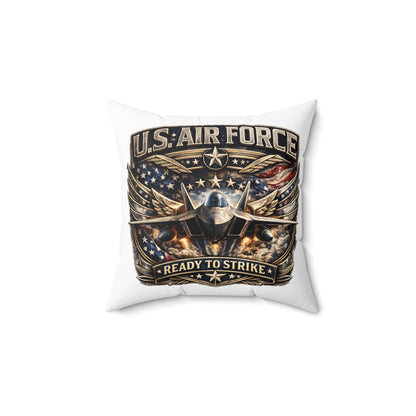 U.S. Air Force 'Ready to Strike' Decorative Pillow