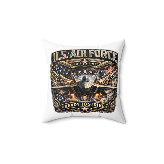 U.S. Air Force 'Ready to Strike' Decorative Pillow