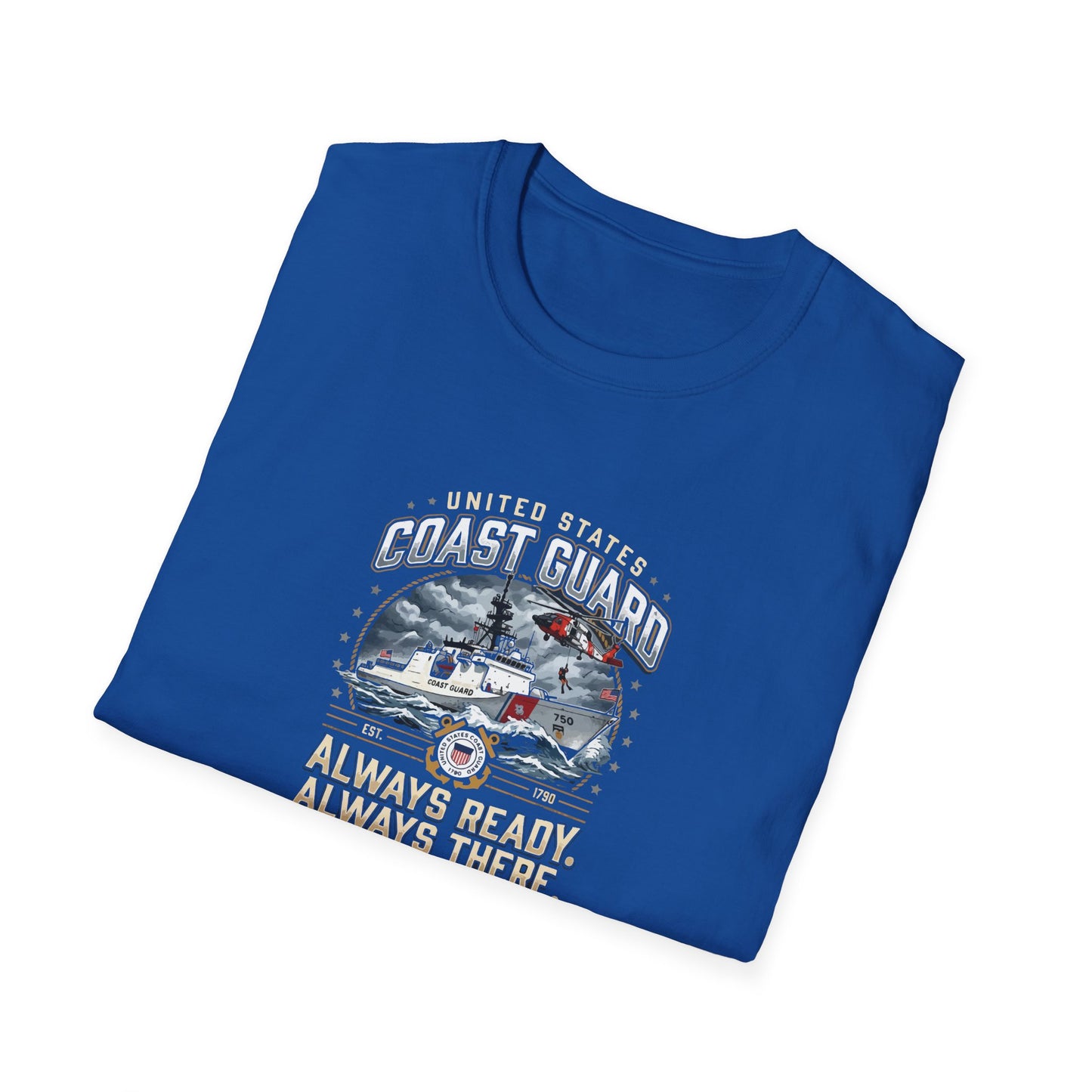 Coast Guard Rescue Always Ready, Always There T-shirt