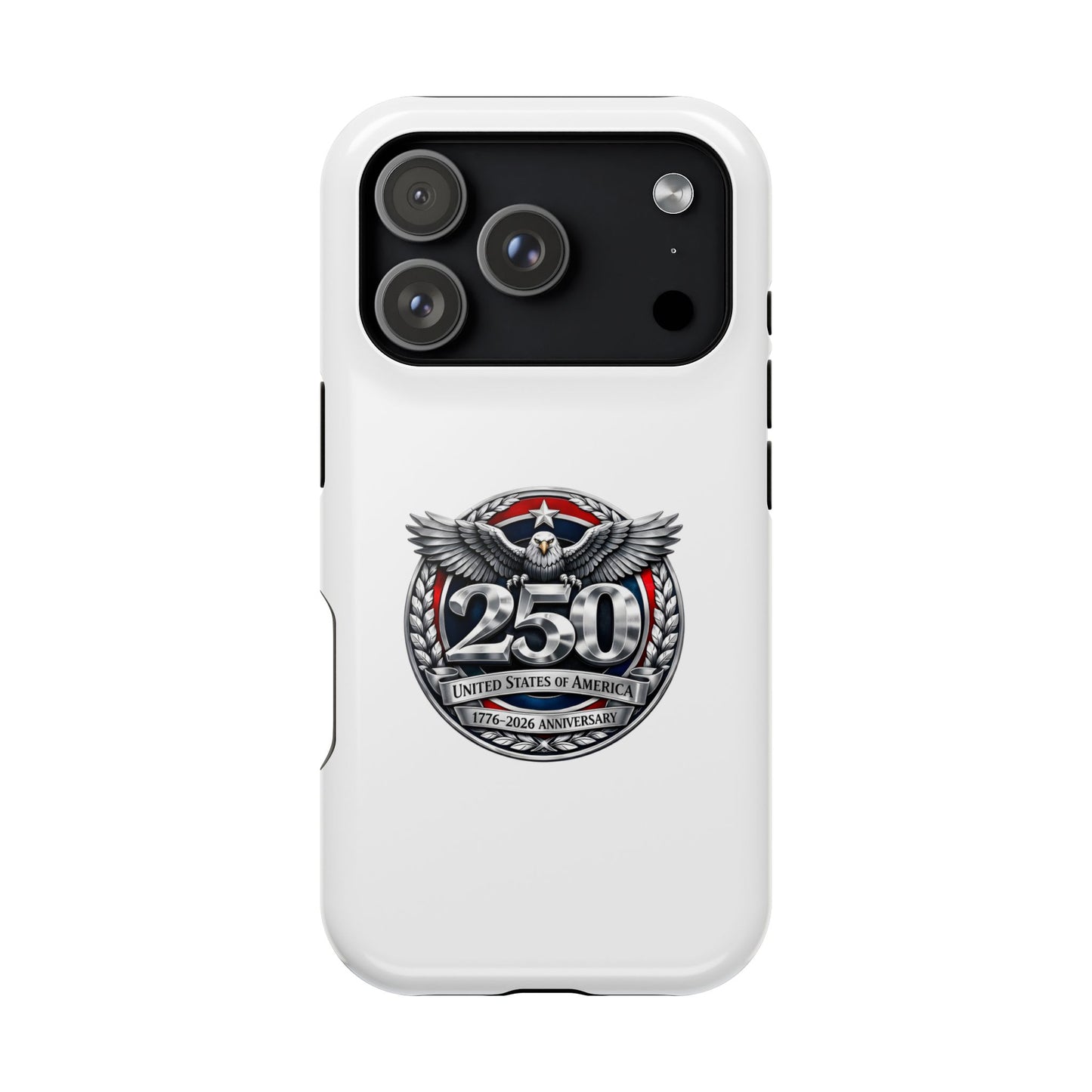 iPhone Magnetic Impact Case — 250th Anniversary Eagle Badge Design