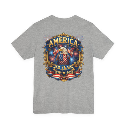 America 250th Anniversary T-Shirt — 1776–2026 Patriotic Eagle Tee