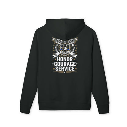Honor Courage Service Police Hoodie