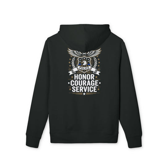 Honor Courage Service Police Hoodie