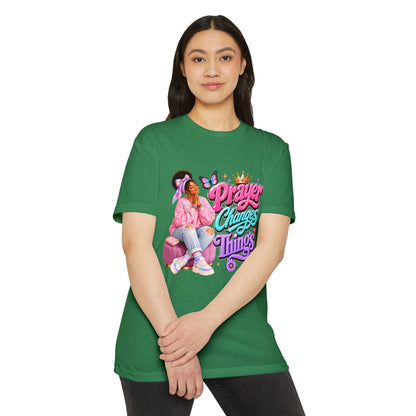 Prayer Changes Things T-Shirt — Inspirational Christian Faith Tee