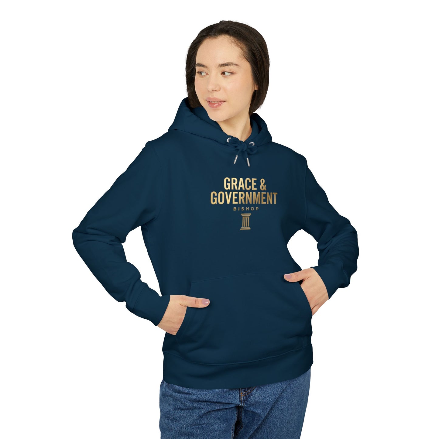 Grace & Government Bishop Hoodie — Faith-Inspired Pullover