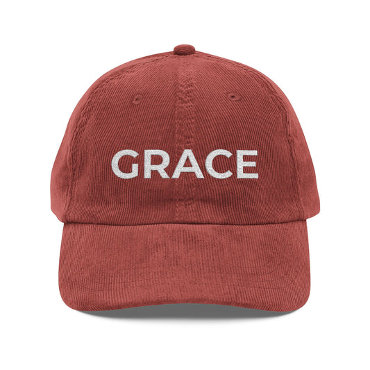 Vintage Corduroy Cap (Embroidery)