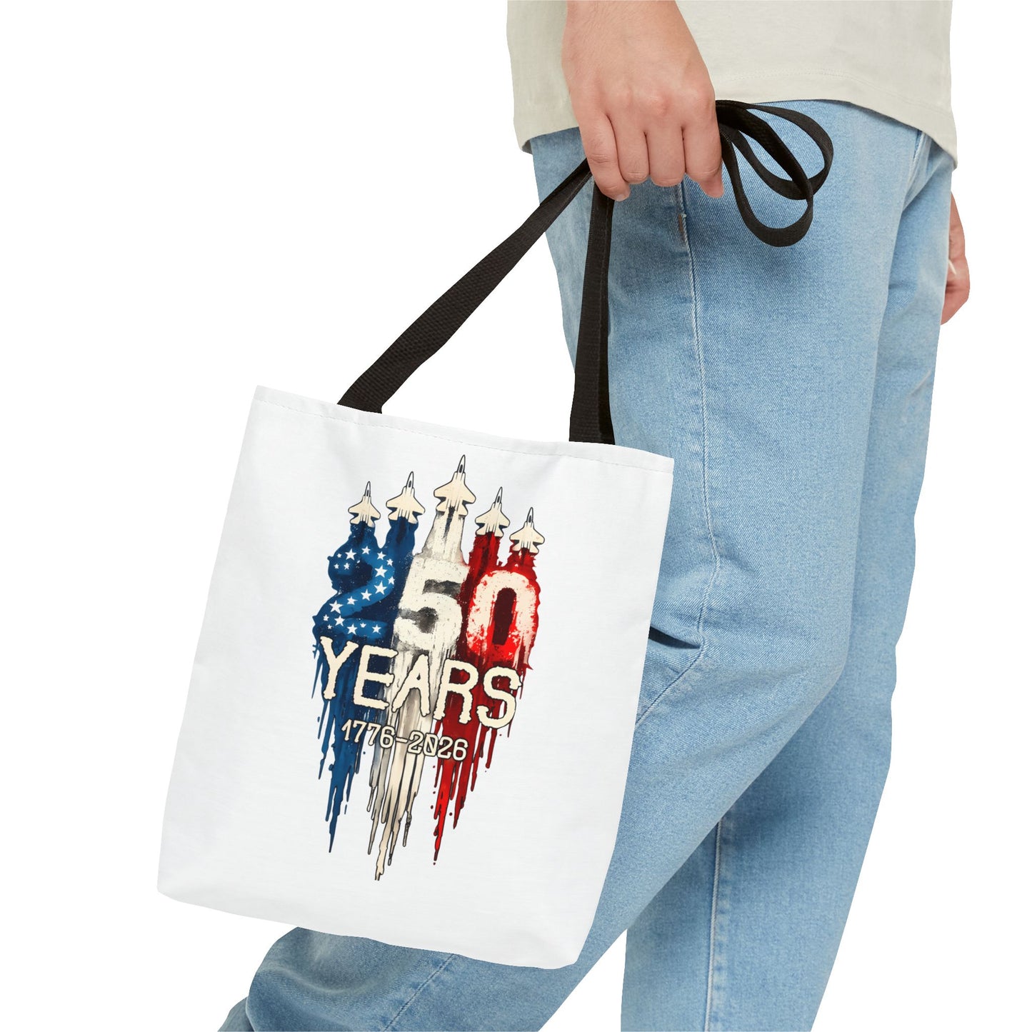 50 Years USA Anniversary Tote Bag — 1776–2026 Patriotic Celebration Tote
