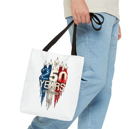 50 Years USA Anniversary Tote Bag — 1776–2026 Patriotic Celebration Tote
