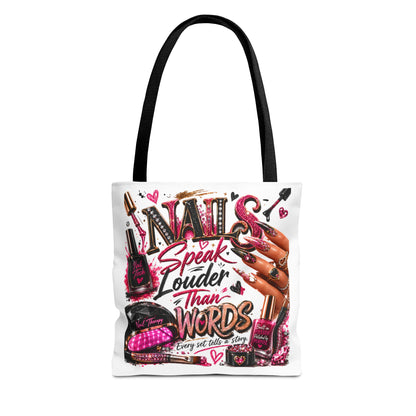 Nails Speak Louder Than Words Tote Bag