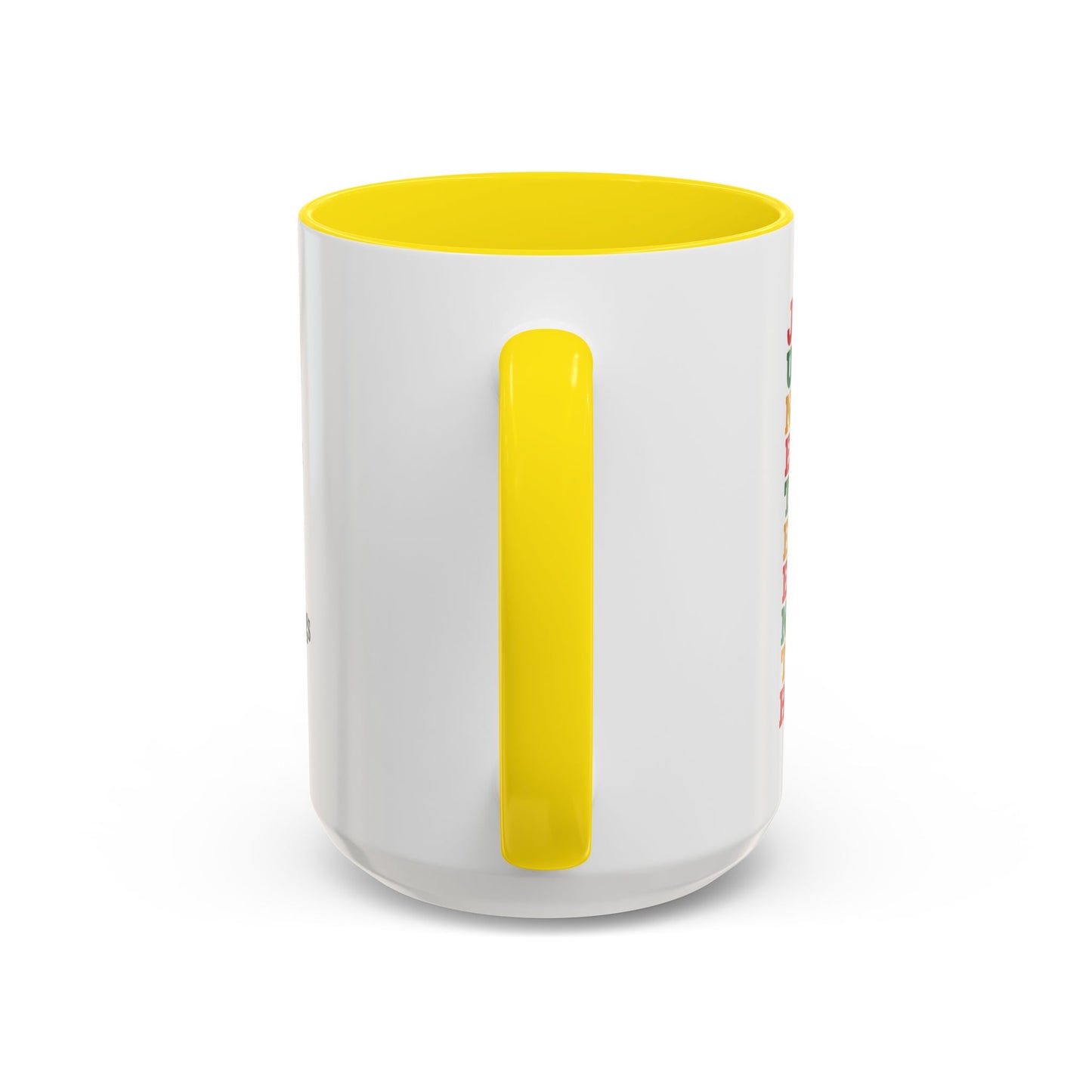 Juneteenth Acronym Accent Coffee Mug – Journey Unity Nation Empowerment (11/15oz)