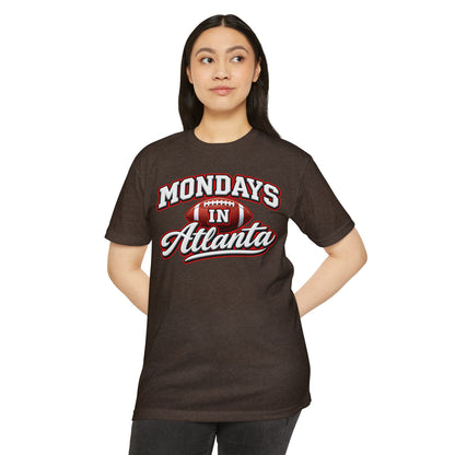 Mondays in Atlanta Football T-Shirt