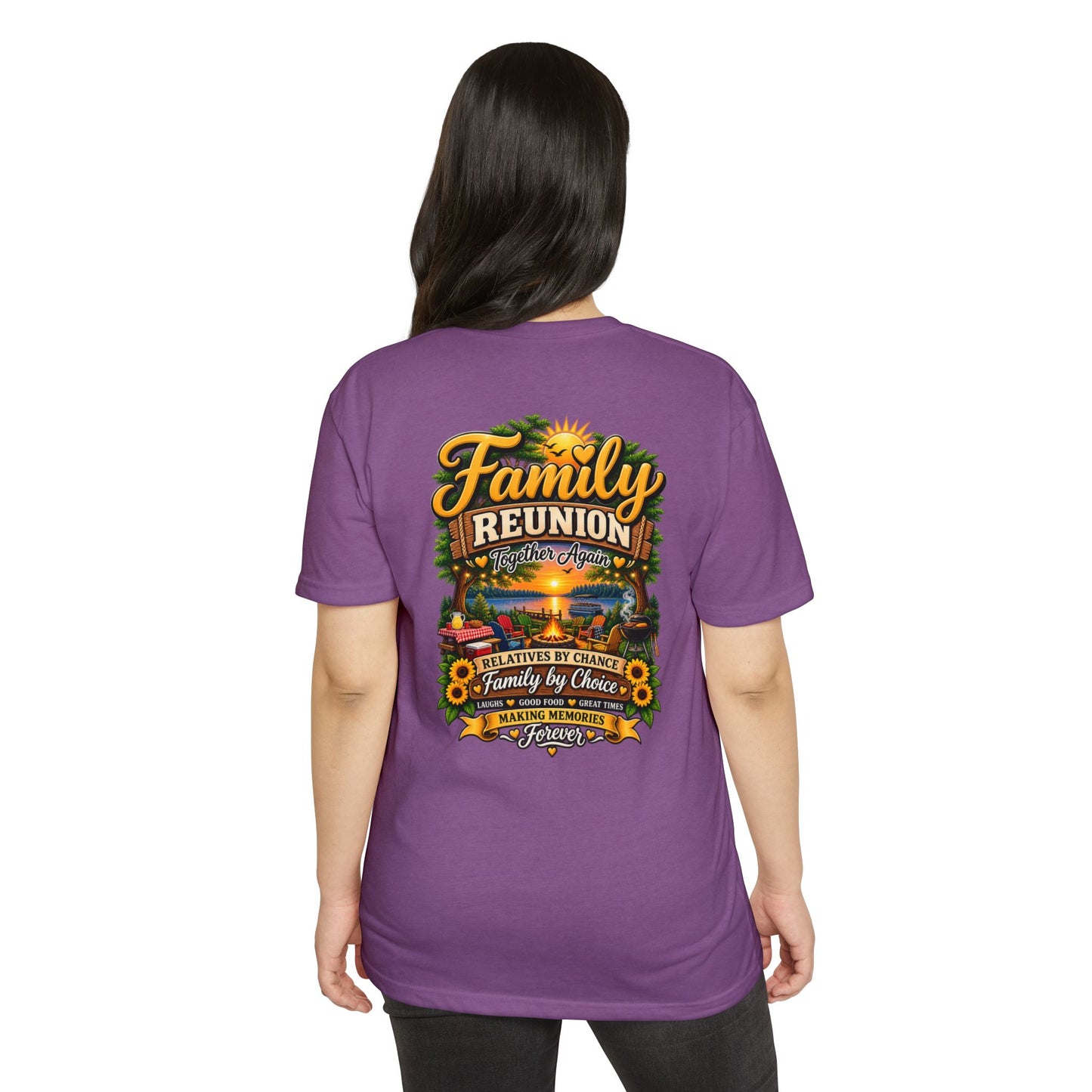 Family Reunion T-Shirt — Relatives by Chance, Family by Choice Graphic Tee