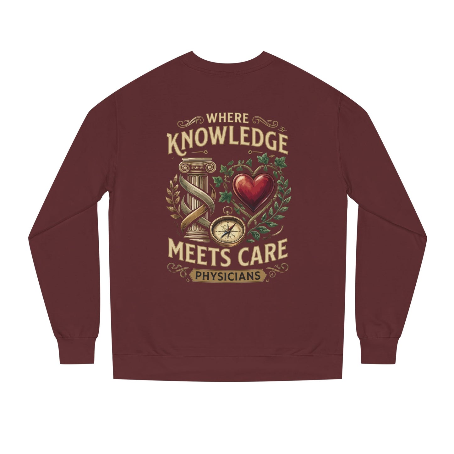 Physicians "Where Knowledge Meets Care" Crewneck Sweatshirt