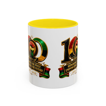 100 Years Commemorative Coffee Mug — "Honoring the Past, Empowering the Future"