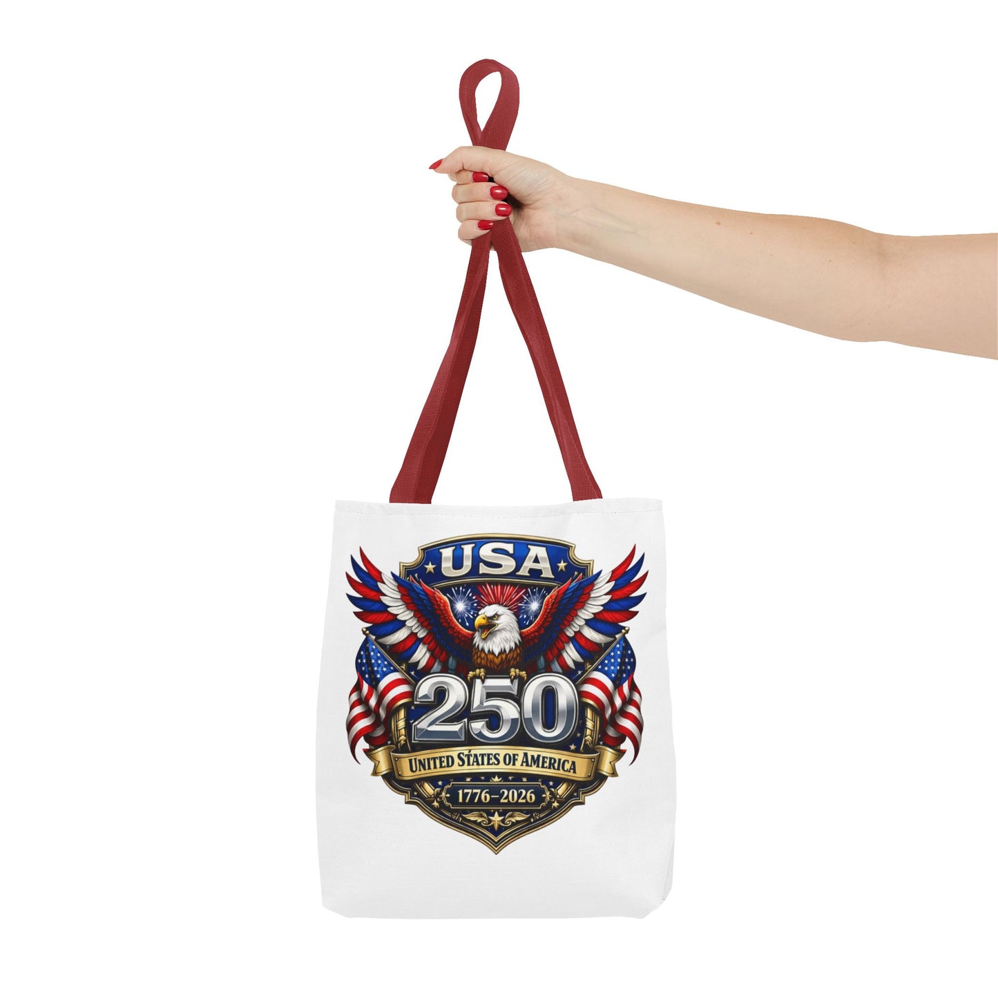 USA 250th Anniversary Eagle Tote Bag — Patriotic 1776–2026 Celebration Tote