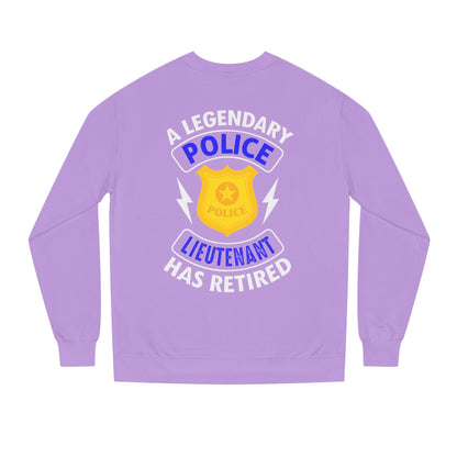 Retired Police Lieutenant Sweatshirt — Legendary Badge Crewneck