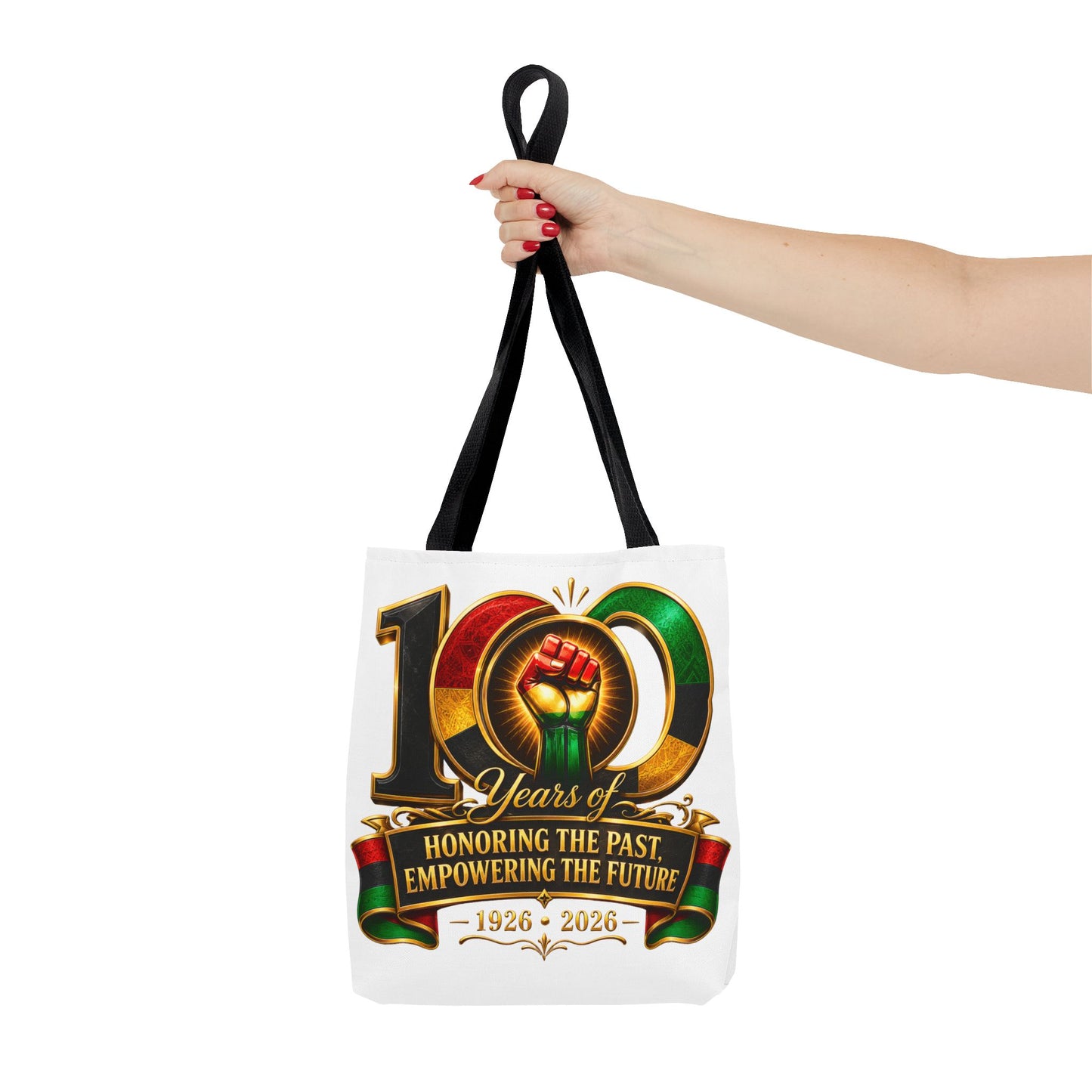 100 Years Commemorative Tote Bag — "Honoring the Past, Empowering the Future" (1926–2026)