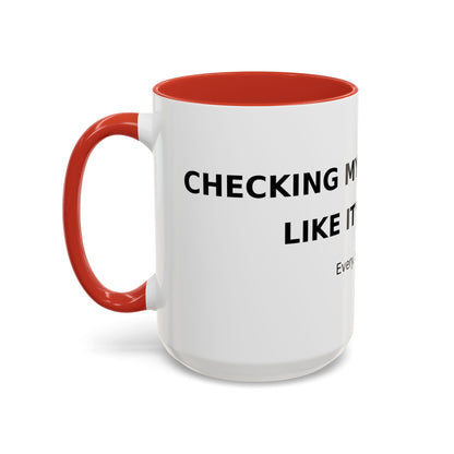 Coffee Mug – 'Monitoring My Blood Sugar Like It’s My Job. Every. Single. Day.'