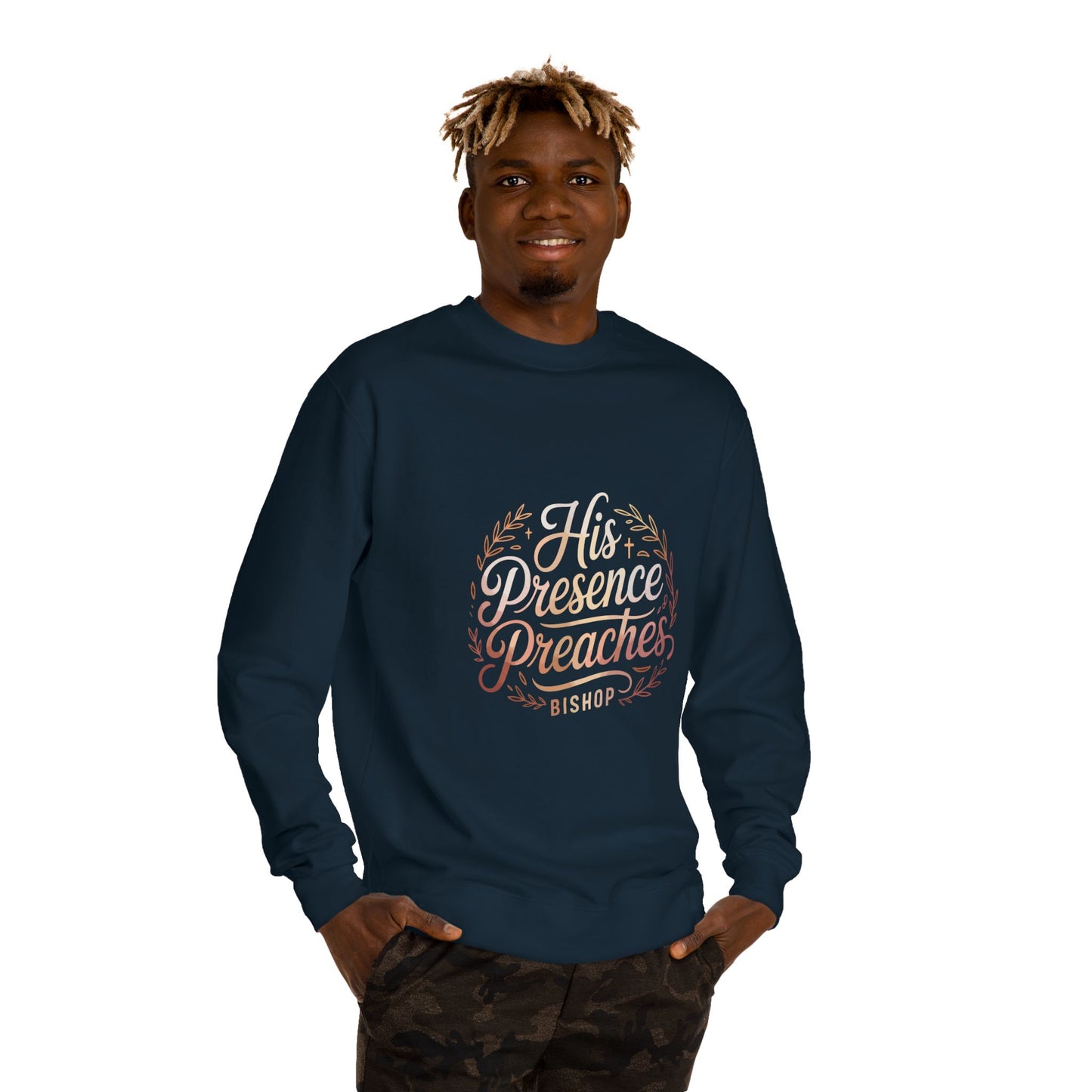 His Presence Preaches Sweatshirt