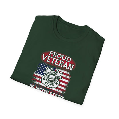 Proud Veteran of United States Coast Guard T-Shirt